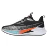 Black and orange patchwork sports shoes are breathable, shock-absorbing and lightweight, suitable for both men and women Application Scenario